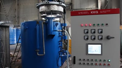 A Guangdong enterprise has ordered a 105KW vacuum variable-pressure low-temperature carburizing furnace and started acceptance inspection.