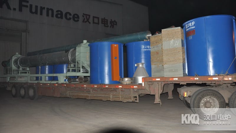 Vitrified Microsphere Production Line Shipped Out of Factory