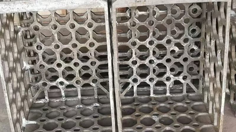 Hankou Furnace Install Material Basket