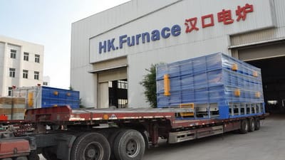 Full Fiber Bogie Furnace