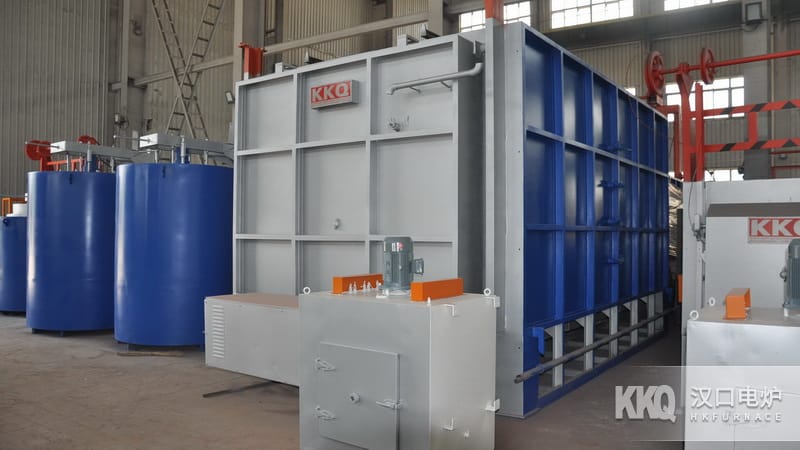 Full-Fiber Bogie-Type Resistance Furnace