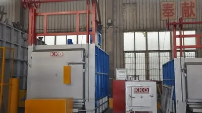 Shrink Fitting Bogie Furnace