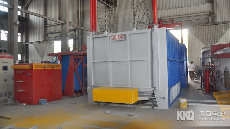 Medium temperature Bogie-Type Resistance Furnace